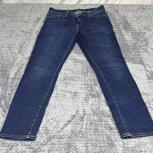 Lucky Brand Women's Dark Blue Stretch Denim Jeans